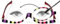 LJCZKA Gafas de Maquillaje con Lente Abatible Mujer, Gafas de Lectura Portatiles Gafas de Presbicia Plegables Cosmética 3,5