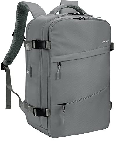 Homiee Reseryggsäck dam 30 l handbagage ryggsäck 15.6 tums laptopsryggsäck för arbete skola weekendresor vattentät sportryggsäck avslappnad dagryggsäck skolväska kabinstorlek