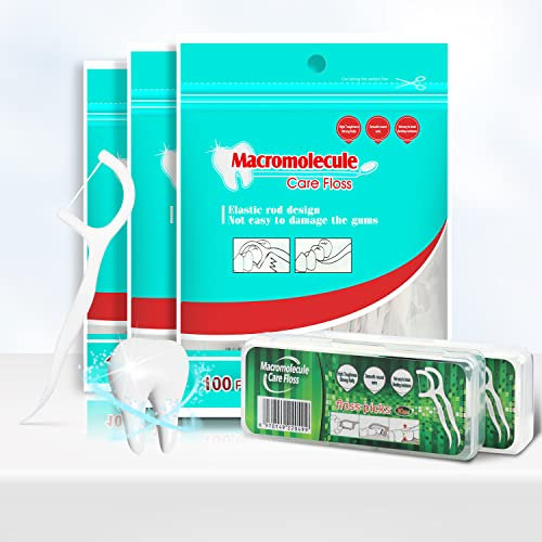 KWOKWEI Zahnseide, 300+20 Stück Einwegzahnseide Dental Floss Zahnstocher Halter, Zahnpflege Interdental Flossers Y-Form Design, Zahnseidensticks Zahnreiniger Sticks mit Griff