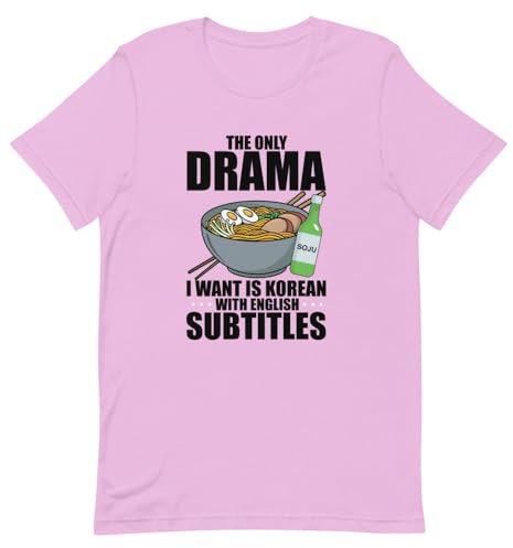 Hilarious Korean Drama with English Subtitles Watching Lover Humorous K-Pop 2, Lilac, XL