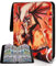 REDORELA Sammelkarten-Album 50 Seiten 900 Taschen Sammelalbum-für-Pokemon Karten, Wasserdicht PU Leder Reißverschluss Toploadend Binder für Sammelkarten, Geschenk für kinder Jungen Mädchen(Orange 900)