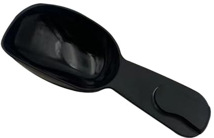 Ronyme Cuchara para cereales, cuchara para café, para desayuno, portátil, reutilizable, de gran capacidad, con mango largo para té, azúcar, ensalada,