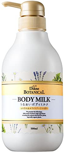 Moist Diane botanico Latte Corpo Agrumi & white bouquet di grande capacità 500ml