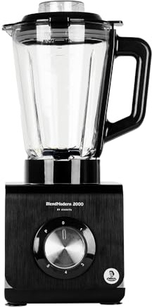 Juanita BlendModern Frullatore Triatutto Multifunzione 2000 W, Mixer Cucina 1.5L, Blender Termoresistente, Frullatore Elettrico Smoothie 5 Velocità, Lame Titanio, Facile da Pulire