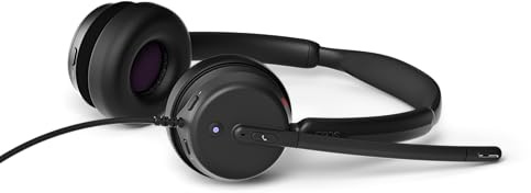 EPOS IMPACT 400 – Cuffie On-Ear con cavo, ANC Ibrida e USB-C/USB-A – Certificate Microsoft Teams