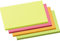 Soennecken Haftnotiz 5835 125x75mm neonfarben 4x100Blatt 4 St./Pack.