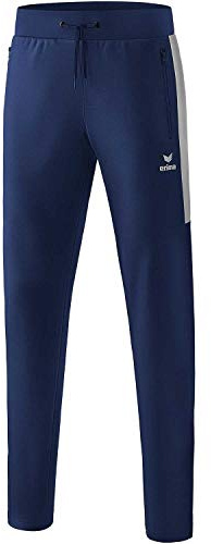 Erima Herren Squad Arbeits Trainingshose (1102003), New Navy/Silver Grey, M