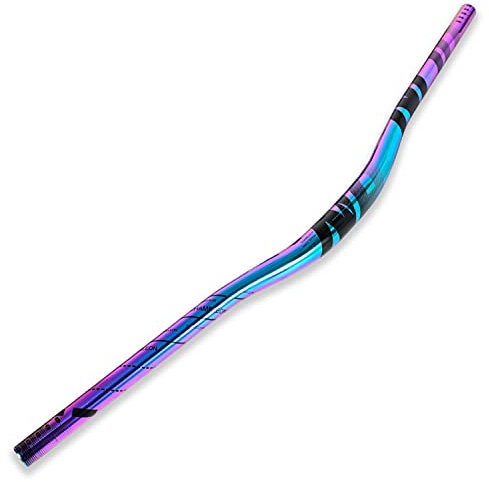 WLDOCA Fahrradlenker Aluminiumlegierung Bunter Regenbogen MTB Lenker AM XC DH Racing Rise Lenker 31,8 mm * 780 mm,B,780MM