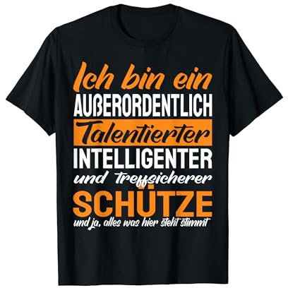 Wurftauben Tontaubenschießen Sportschießen Schütze Tontauben T-Shirt