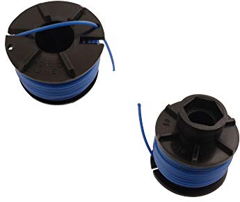 SECURA Bobine de fil 1,6mm (2x) compatible avec Black&Decker GL330 Débroussailleuse