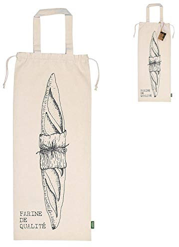 Sac à Pain Cook Concept Baguette -Coton - Couleur Sable -26,3 * 81,5CM