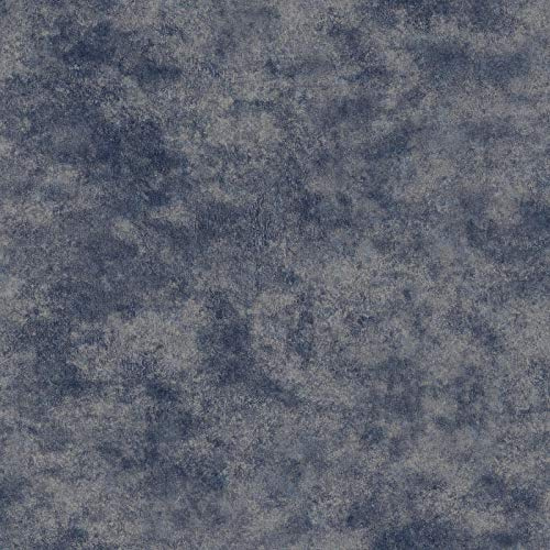 Grandeco Crushed Velvet Effect Wallpaper Industrial Textured Glitter Vinyl RollA45903 Navy Blue]