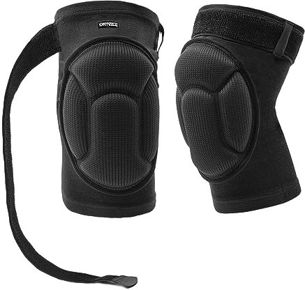 ONTYZZ Knieschoner 1 Paar Verdickung Anti-Kollision Schwamm Kniestütze Laufen Tanzen Volleyball Knieschützer Hochelastische Knieschoner