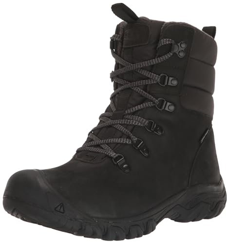 KEEN Damen Greta Boot Waterproof Schneestiefel, Black2, 40 EU