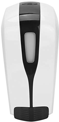 BRRNOO Wall Mounted Foam 500ML Manual Liquid with Lock Top Visual Scale for Home Bathroom Kitchen (Drop version)