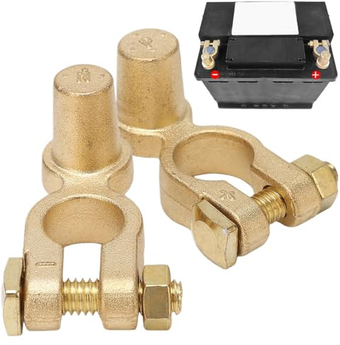 Adaptador de Bornes de Batería - Repuesto para Eléctrico | Alargador Poste Batería Anticorrosivo para 4x4 SUV Camión Coche Vehículo