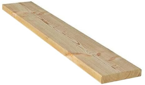 Glattkantbrett Lärche 27 x 142 mm Länge 120 cm Konstruktionsholz Terrassendielen Bretter 4-seitig glatt