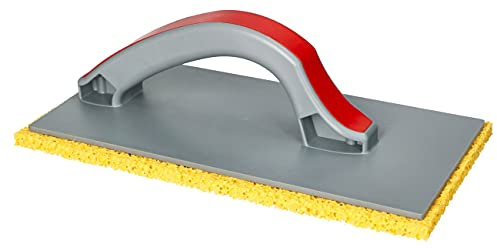 KOTARBAU® Llana talocha de esponja mango de plástico, 280x 140/9 mm, Talocha para la limpieza de las juntas de azulejos, Talocha de espuma, Llana de goma esponja