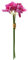 3 Stück künstliche Plumeria-Blumen, fühlen sich echt an, lebensechte Plumeria Frangipani 9 künstliche Blumensträuße mit Stielen für Zuhause, Büro, Hochzeit, Handwerk, Geschenk (hellviolett)