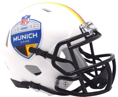 NFL Helm 2024 Munich Game Speed Mini Helm in 13 cm