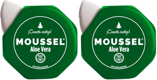 Moussel Gel de Ducha Purificante con Aloe Vera 650ml (Paquete de 2)