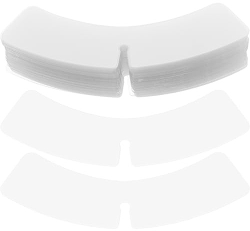 100Pcs Transparent Collar Support Pieces for Shirts Easy to Use Plastic Collar Fixers Ideal for Dress Shirts Keeps Stiff and in Place