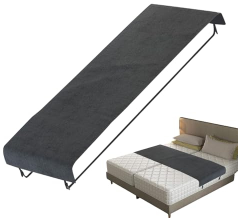 Remplissage pour Lit King - Tissu 230x50x1cm | Pont de Matelas réglable avec Ruban de Fixation, Remplissage de lit Multifonctionnel pour Couples, familles, Chambre à Coucher, Maison et Appartement