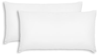 ALMOHADAONLINE-Relleno de Cojín 50x90 cm de Tela Microfibra Tacto Pluma–Fibra Siliconada Suave y Voluminosa, Transpirable y Hipoalergénica –Ideal para Cojines Decorativos, Sofás y Camas (2, 50x90 cm)