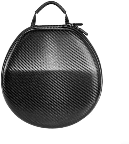NbgrvB Custodia antiurto per cuffie in EVA con design sottile e leggero, per viaggi e uso domestico, compatibile con la maggior parte dei modelli over-ear gaming, DJ e studio, nero