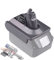 URUN For Dyson V6 Battery Adapter, MT18V6 Adapter for Makita 18V Lithium Battery Work for Dyson V6 Vacuum Animal Motorhead Trigger Absolute Slim Fluffly (Adapter Only)