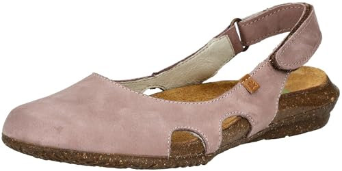 El Naturalista Damen Klassische Sandalen Wakataua, Frauen Sandalen,offene Schuhe,Strandschuhe,Sandaletten,bequem,Malva,39 EU / 6 UK