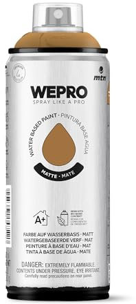 MTN WEPRO Water Based Mate WP-804 Marrón Habano, Spray 400ml