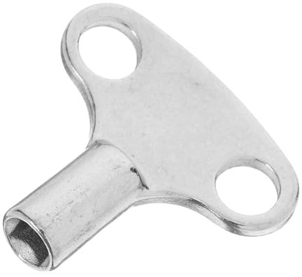 Veemoon Llave De Válvula De Desagüe Para Radiador Herramienta Multifuncional De Plomería Accesorio De Ventilación De Radiador Llave De Liberación De Aire Fabricada Inoxidable