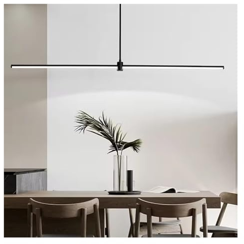 Genérico Lámpara colgante moderna y sencilla for Bar nórdico, lámpara de mesa for estudio de oficina, lámpara colgante LED, luminaria de suspensión