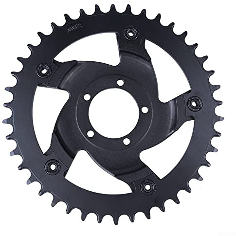 ZYWUOY Fahrrad-Kettenblatt, Ebike Kettenblatt 40T 42T für BAFANG für BBSHD/M625 MidDrive Motor 1000W 42T