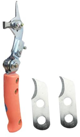 SEWOART 1 Ensemble Coupe-bagues Outils Jardinage Outils de Jardinage kit de Jardinage Gardening Tools Jardinage Outillage Outil d'élagage éplucheur de bûches Taille-Arbre Plastique Silver