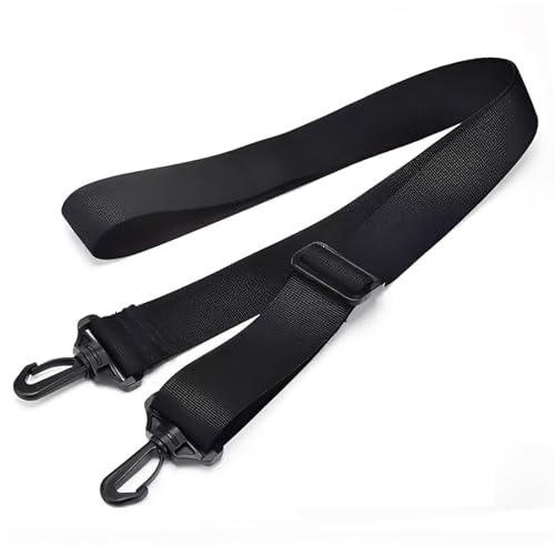 Pozaqutar Adjustable Replacement Strap for Bags, 90-160 cm Length, 3.8 cm Width, Durable Polyester Webbing with 360-Degree Rotating Clasp