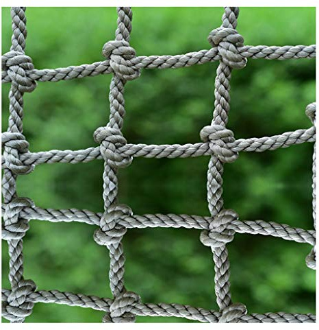 GTHTUHFD Rete da Arrampicata per Carichi, Scala di Corda per Esterni, Arrampicata di Sicurezza in Nylon, Casetta Sull'Albero, Nido, Amaca, Altalena, Telaio di Arrampicata di,1X2m/3.3X6.6ft