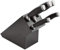Stellar James Martin Kitchen Knife Set, Matt Black Block with Knives - 5 Piece Set Carbon Stainless Steel, Razor Sharp Blades, Anti-Slip Handles