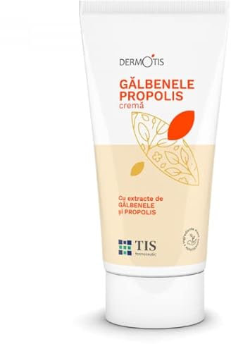 TIS Crema Calendula e Propoli - Indicata per Ustioni, Scottature, Irritazioni, Ferite Superficiali, Prurito, Dermatiti, Geloni, Eritemi e Punture di Insetti - Perfetta per Pelli Sensibili, Delicate