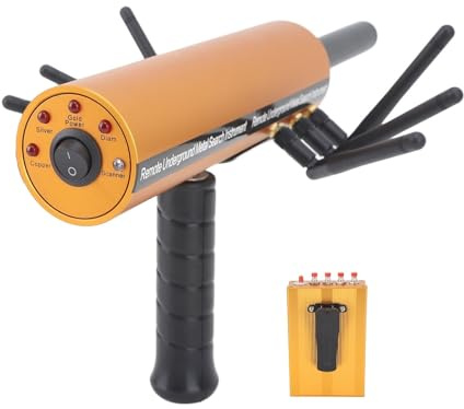 metalldetektor, Metalldetektor Metall Pinpointer 30m Djup 1200m Räckvidd Noggrann Fyndning Gulddetektor