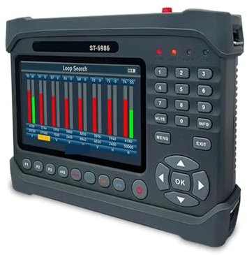 Receptor de satélite ST 6986 Localizador de señal satelital DVB-S2 S DVB T T2 Medidor de señal satelital para Antenas de Sistemas de Recepción Remota