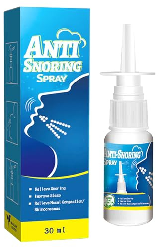 Spray Nasal Contre Le Ronflement,Spray Prévention Du Ronflement,Améliorer La Respiration Nasale,Aide à Atténuer Le Ronflements,30ML