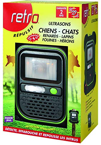 ACTO | REPULSIF ULTRASONS Chiens, Chats, Renards, Lapins, fouines, Herons | RUSCH4