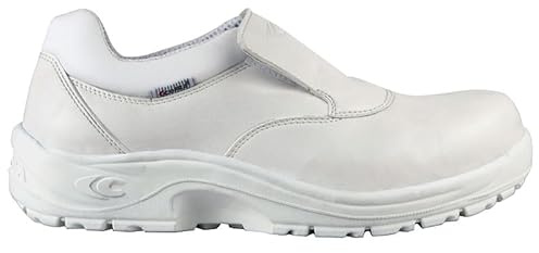 COFRA 10041-N00.W39 Titus S2 FO SR Taglia 39 Mocassino NEWTECH Bianco/Tess.Bianco Scarpe da Lavoro Calzature Antinfortunistiche per Industria Alimentare e ospedaliera Medico Infermiere