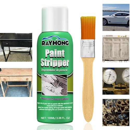 Multifunctional Rust Removal and Conversion Agent,100ML Paint Stripper,Paint Remover for Metal Surfaces,Efficient Paint Stripper,Paint and Varnish Stripper,Paint Brush Cleaner,Paint Remover for Wood