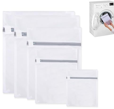 5 Pcs Laundry Net Bags for Washing Machine, Delicates Laundry Bag, Delicates Wash Bag for Underwear Bra,Laundry Washing Bags