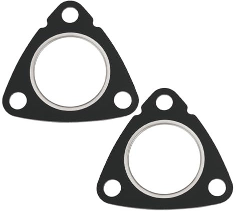 Be In Your Mind 2 Juntas de Tubo de Escape 18301716888 9560.4327 Juntas de Colector de Escape A Tubo Descendente Compatible con BMW E36 E34 E39