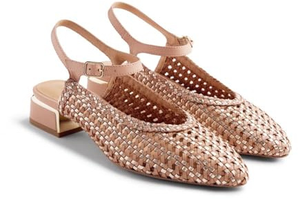 Zapatos TACÓN Destalonados Piel Trenzada Hoyt