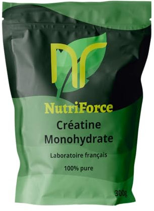 Créatine Monohydrate pure - 100% française (300g)